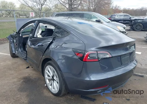 2021 Tesla Model 3 Long Range Dual Motor All-Wheel Drive from USA, damaged, VIN 5YJ3E1EBXMF975045